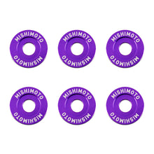 Load image into Gallery viewer, Mishimoto Large Fender Washer Kit (6pcs) - Purple - DTX Performance