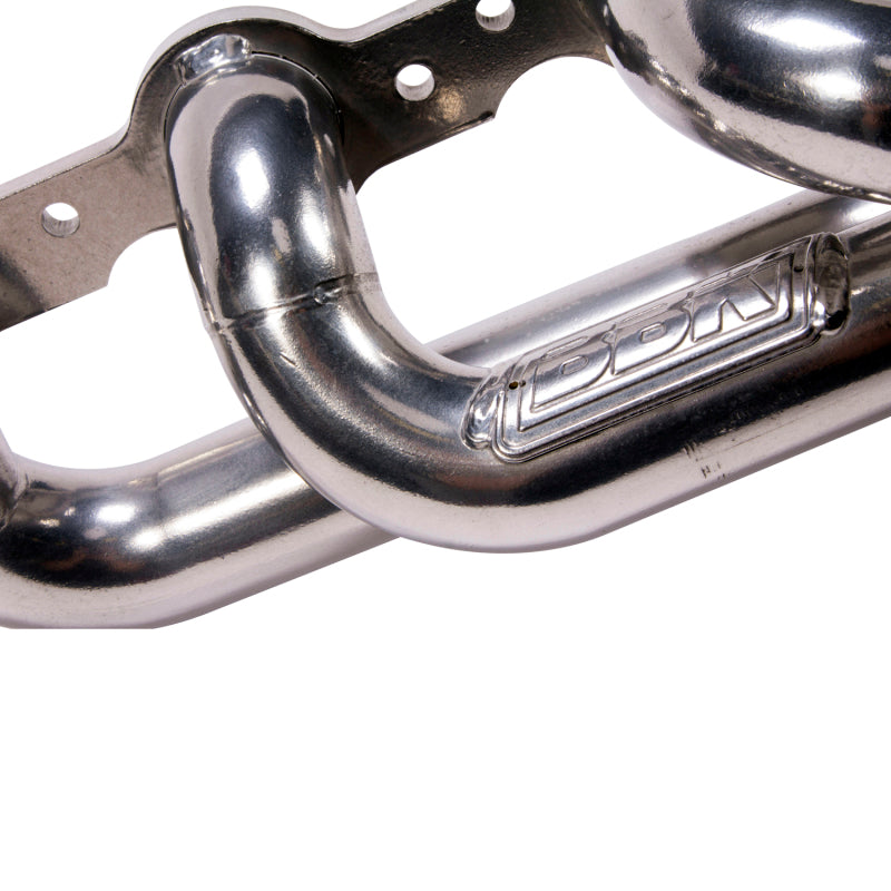 BBK 99-04 GM Truck SUV 6.0 Shorty Tuned Length Exhaust Headers - 1-3/4 Silver Ceramic - DTX Performance