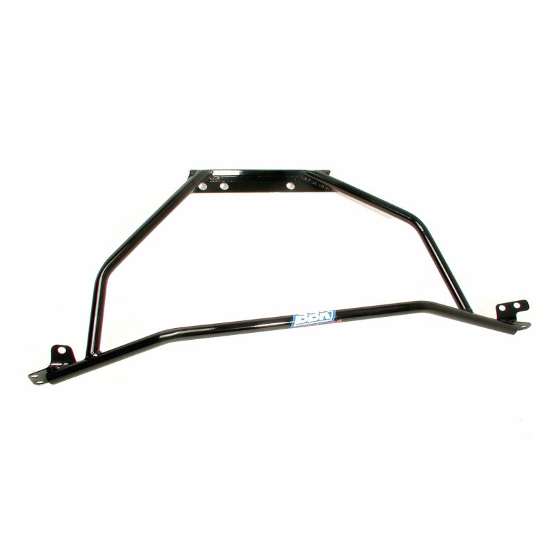 BBK 94-04 Mustang V6 GT Tubular Strut Tower Brace - Black Powdercoat Finish - DTX Performance