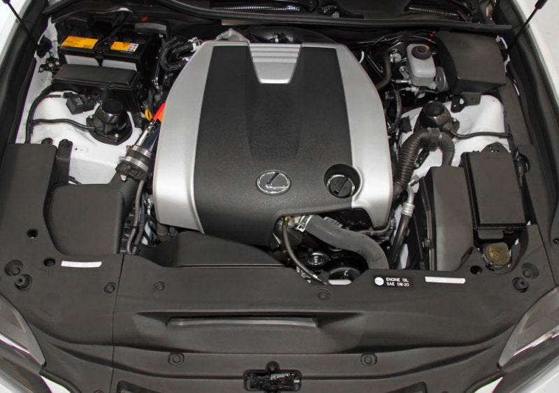 K&N 69 Series Performance Typhoon Intake Kit - Polished for 13-14 Lexus GS350 3.5L V6 - DTX Performance