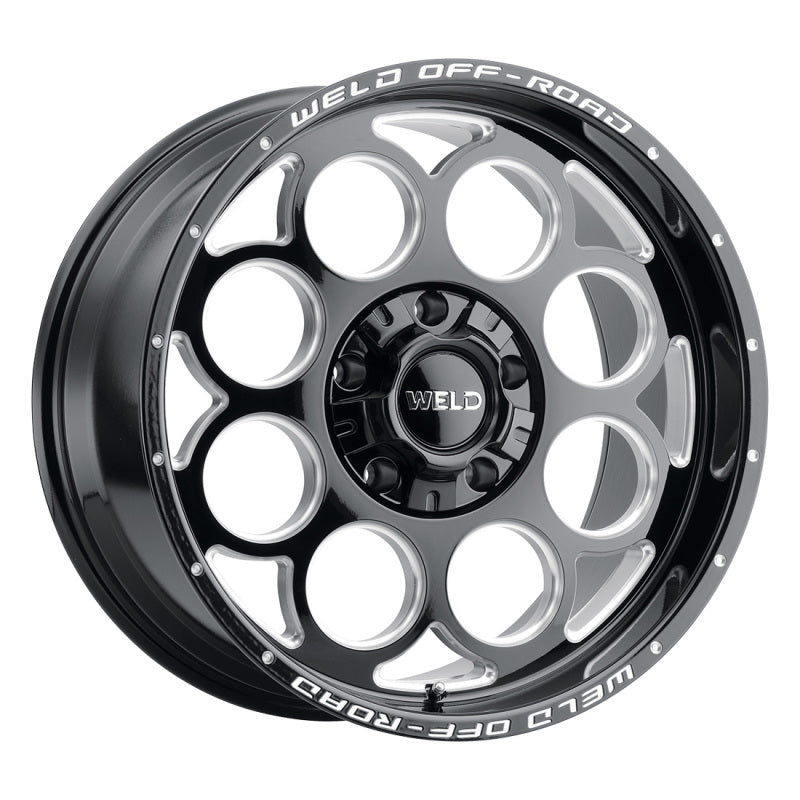 Weld Off-Road W113 20X12 Redondo 6X135 6X139.7 ET-44 BS4.75 Gloss Black MIL 106.1 - DTX Performance