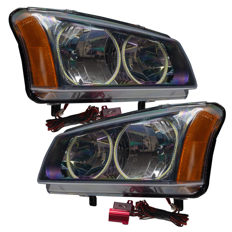 Oracle Lighting 03-06 Chevrolet Silverado Pre-Assembled LED Halo Headlights -Blue - DTX Performance