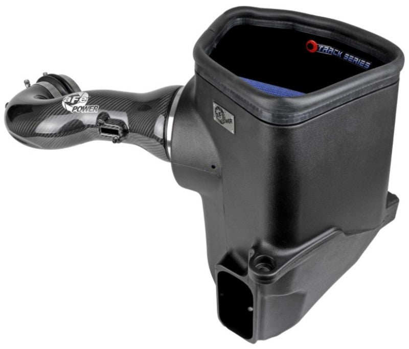 aFe 19-20 GM Trucks 5.3L/6.2L Track Series Carbon Fiber Cold Air Intake System With Pro 5R Filters - DTX Performance