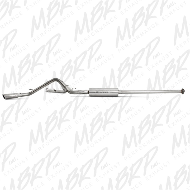 MBRP 05-13 Toyota Tacoma 4.0L EC/CC Dual Split Side T409 Cat Back Exhaust - DTX Performance