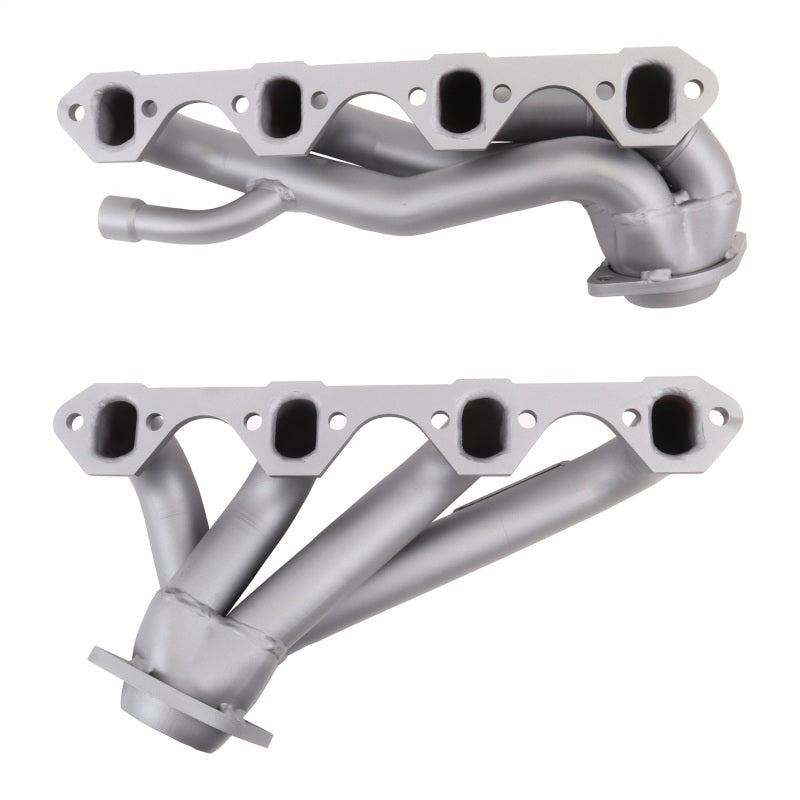 BBK 87-95 Ford F150 Truck 5.8 351 Shorty Unequal Length Exhaust Headers - 1-5/8 Titanium Ceramic - DTX Performance