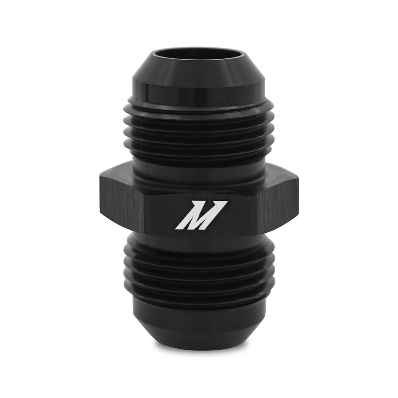 Mishimoto Aluminum -6AN Union Fitting - Black - DTX Performance