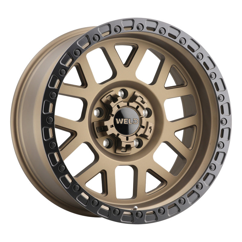 Weld Off-Road W115 17X10 Cinch 5X114.3 5X127 ET-25 BS4.50 Satin Bronze / Satin Black 78.1 - DTX Performance