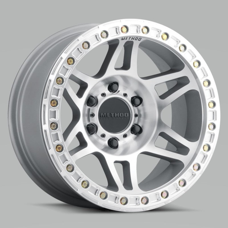 Method MR106 Beadlock 17x9 -44mm Offset 6x5.5 108mm CB Machined/Clear Coat w/BH-H24125 Wheel - DTX Performance