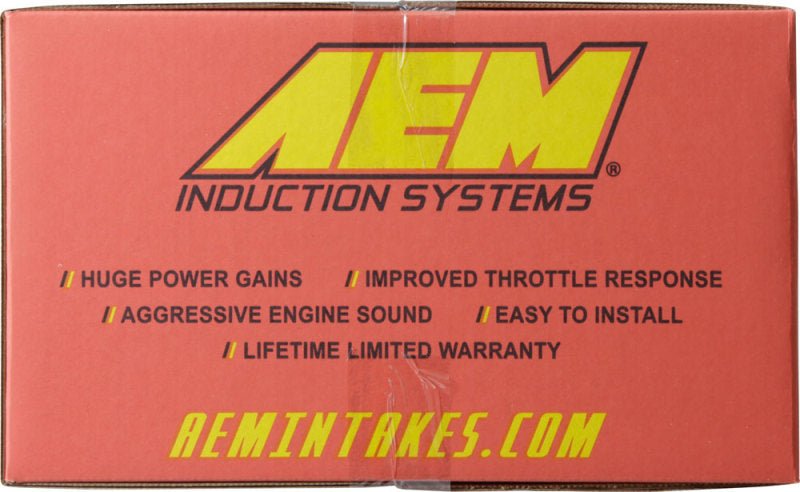 AEM 94-01 Integra RS/LS/GS Red Short Ram Intake - DTX Performance