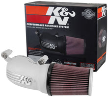 Load image into Gallery viewer, K&amp;N 08-17 Harley-Davidson Touring Models Performance Air Intake System - Silver - DTX Performance