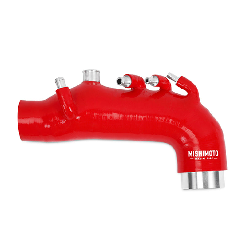 Mishimoto 08 Subaru WRX Red Silicone Induction Hose - DTX Performance