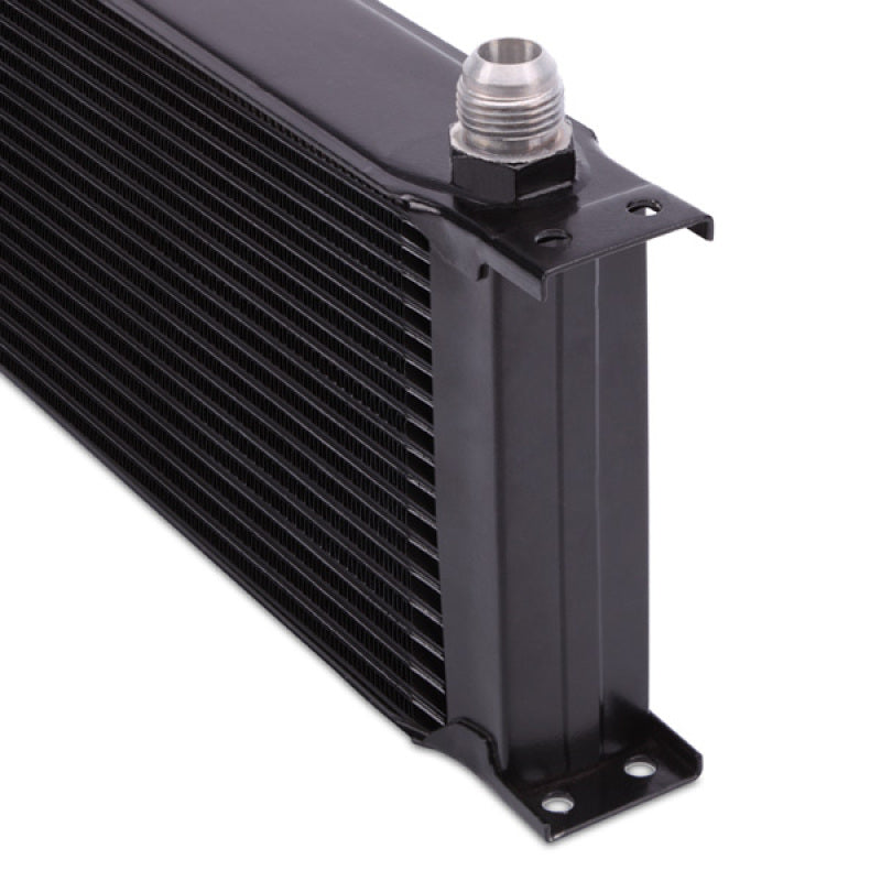 Mishimoto Universal 19 Row Oil Cooler - Black - DTX Performance