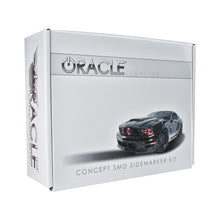 Load image into Gallery viewer, Oracle 10-14 Ford Mustang Concept Sidemarker Set - Tinted - Ebony/Black (UA) - DTX Performance