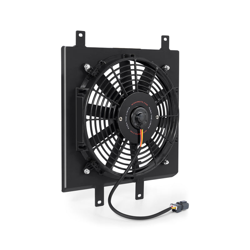 Mishimoto 92-00 Honda Civic Aluminum Fan Shroud Black - DTX Performance