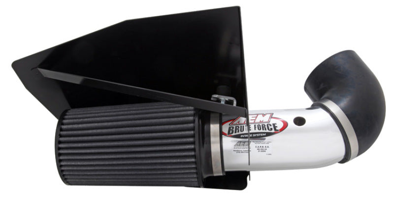 AEM 98-02 Dodge Ram 5.9L TD Polished Brute Force Air Intake - DTX Performance