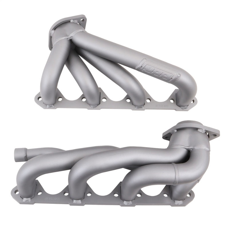 BBK 87-95 Ford F150 Truck 5.8 351 Shorty Unequal Length Exhaust Headers - 1-5/8 Titanium Ceramic - DTX Performance