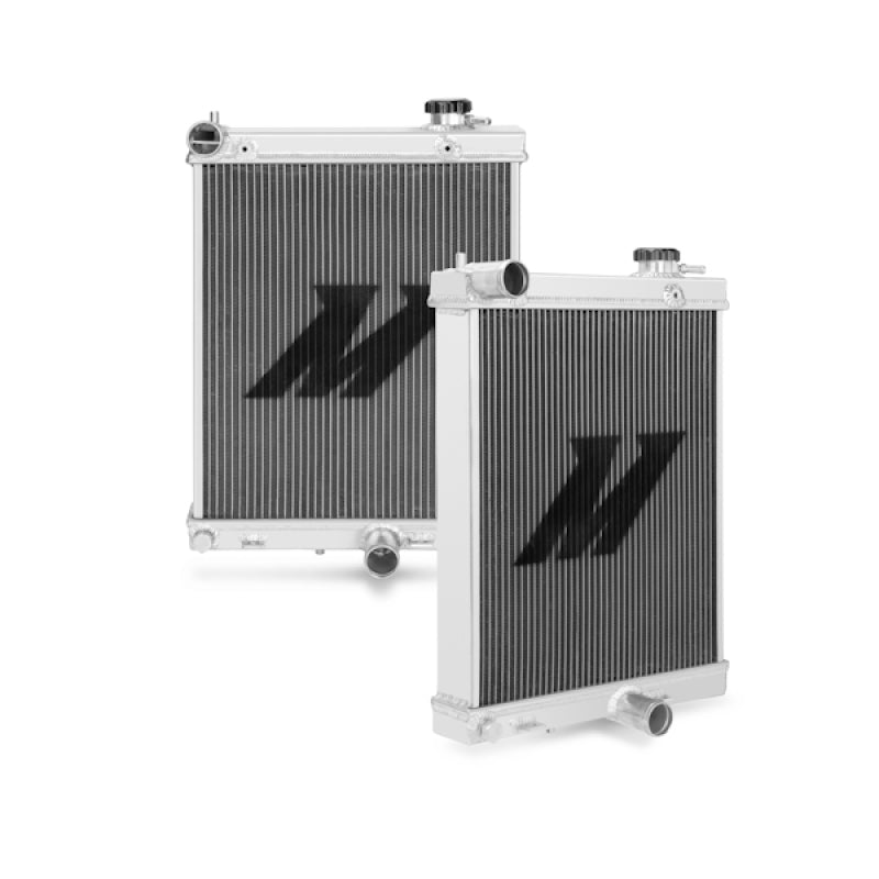 Mishimoto 03-07 Mitsubishi Lancer Evo 7/8/9 Half-Size Performance Aluminum Radiator - DTX Performance