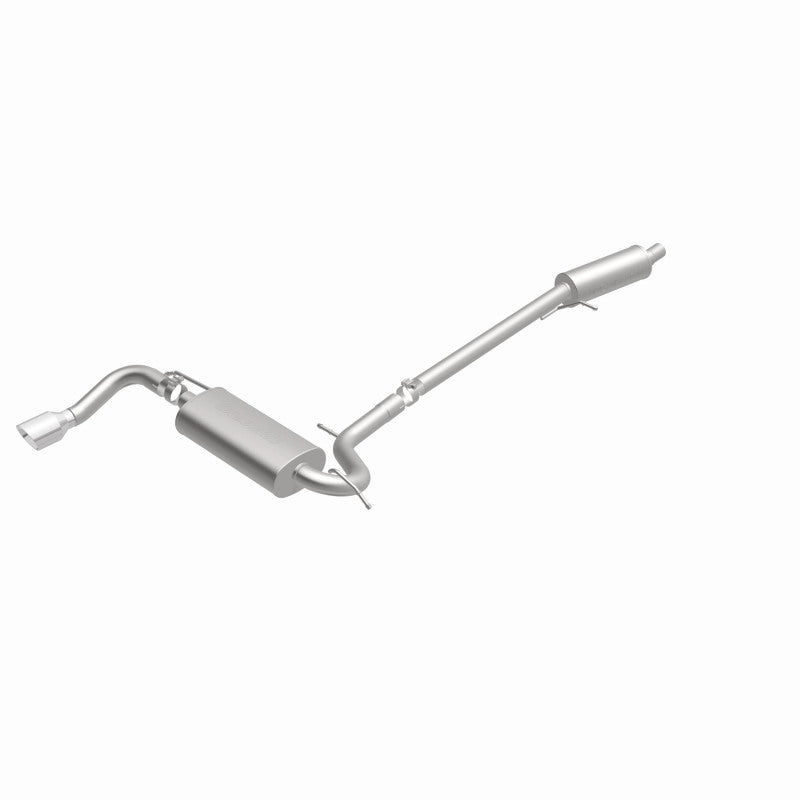 MagnaFlow 10-13 GMC Terrain L4 2.4L Single Straight D/S Rear Exit Stainless Cat Back Perf Exhaust - DTX Performance