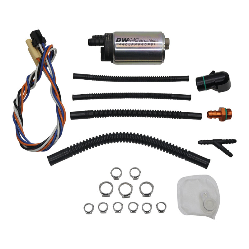 DeatschWerks 2020+ Toyota Supra (A90) DW440 Brushless 440lph In-Tank Fuel Pump w/ Install Kit - DTX Performance