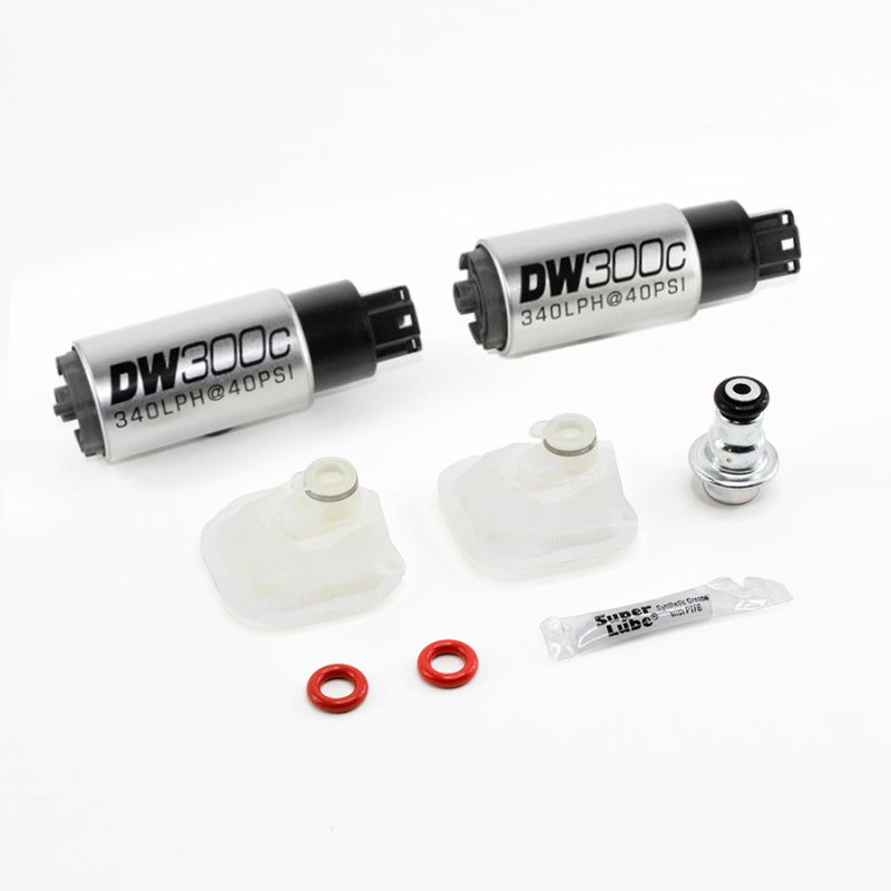 DeatschWerks 09-15 Cadillac CTS-V DW300c (2) 340 LPH In-Tank Fuel Pumps w/ Install Kit - DTX Performance