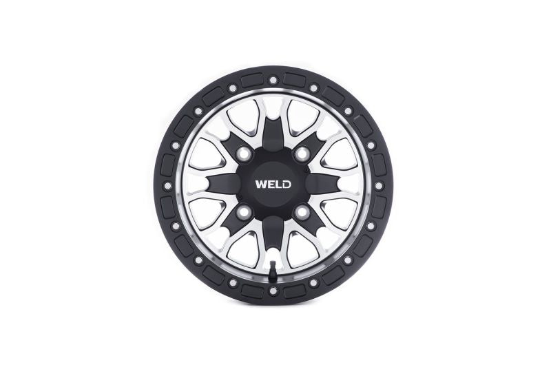 Weld UTV RF Series Raptor U501 14x10 Raptor Beadlock 4x156 5BS Satin BLK MIL - DTX Performance