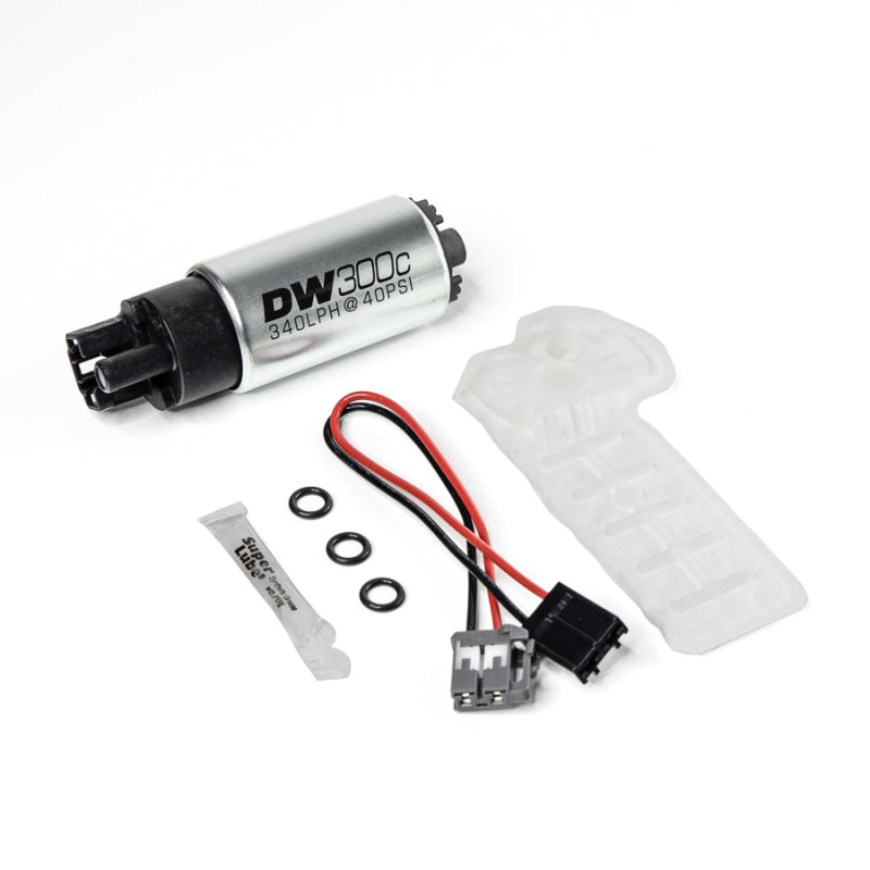 DeatschWerks 2016+ Infinity Q50 340lph Compact Fuel Pump w/o clips w/ 9-1061 install kit - DTX Performance