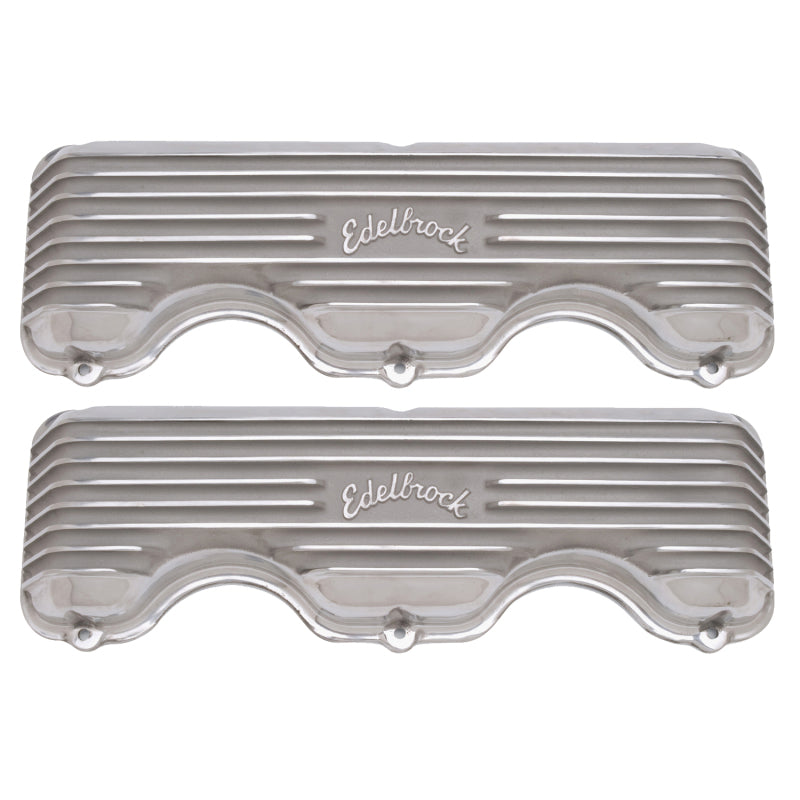 Edelbrock Valve Cover Classic Series Chevrolet W 348/409 CI V8 Polshed - DTX Performance