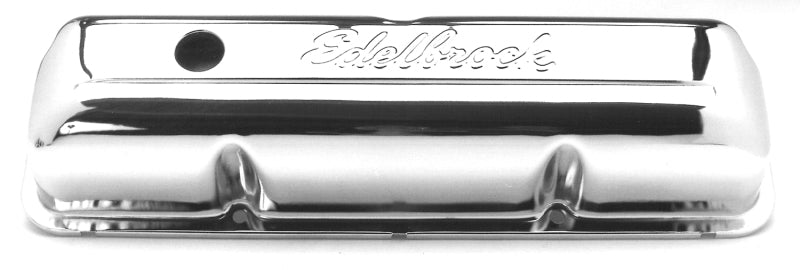 Edelbrock Valve Cover Signature Series Ford 1958-1976 FE V8 Chrome - DTX Performance