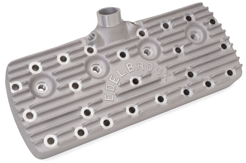 Edelbrock Cylinder Heads 1939-48 Model Ford Flatheads w/ Block Letter Logo (Pair) - DTX Performance