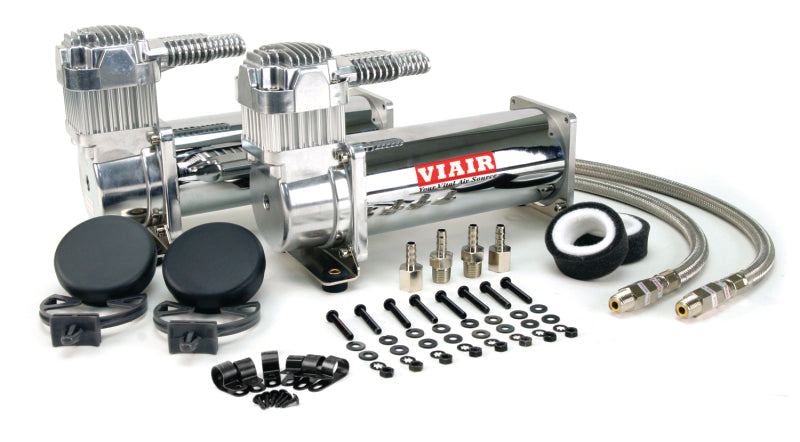 Air Lift Viair 444C Dual Pack Compressor - 200 PSI - Black - DTX Performance