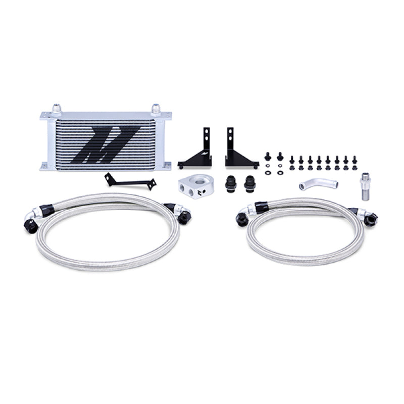 Mishimoto 14-16 Ford Fiesta ST Non-Thermostatic Oil Cooler Kit - Silver - DTX Performance