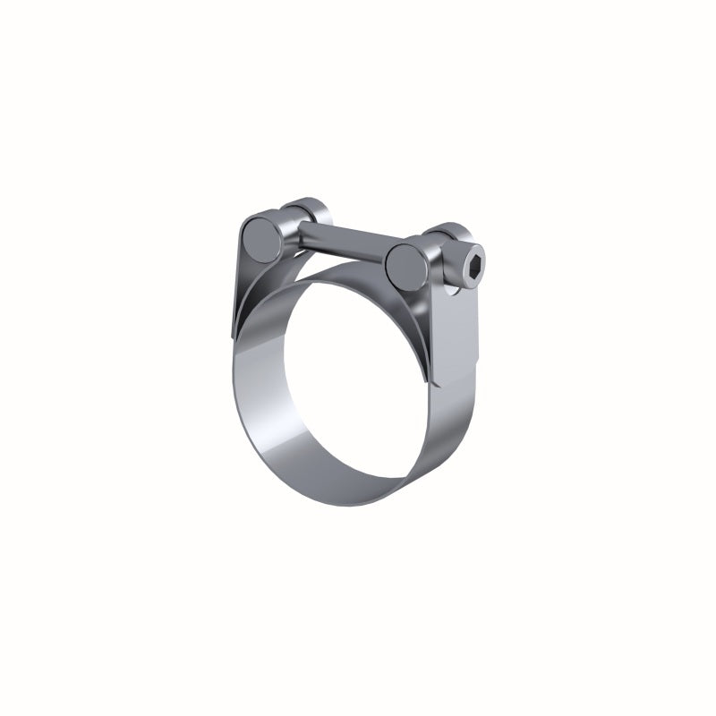 MBRP Universal 1.875in Barrel Band Clamp - Stainless (NO DROPSHIP) - DTX Performance