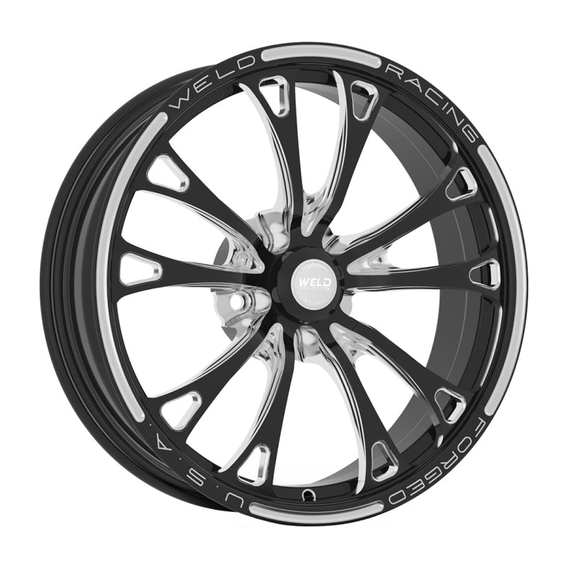 Weld V-Series 2.0 1-Piece 18x6 / 5x4.5 BP / 3.2in. BS Black Wheel - Non-Beadlock - DTX Performance