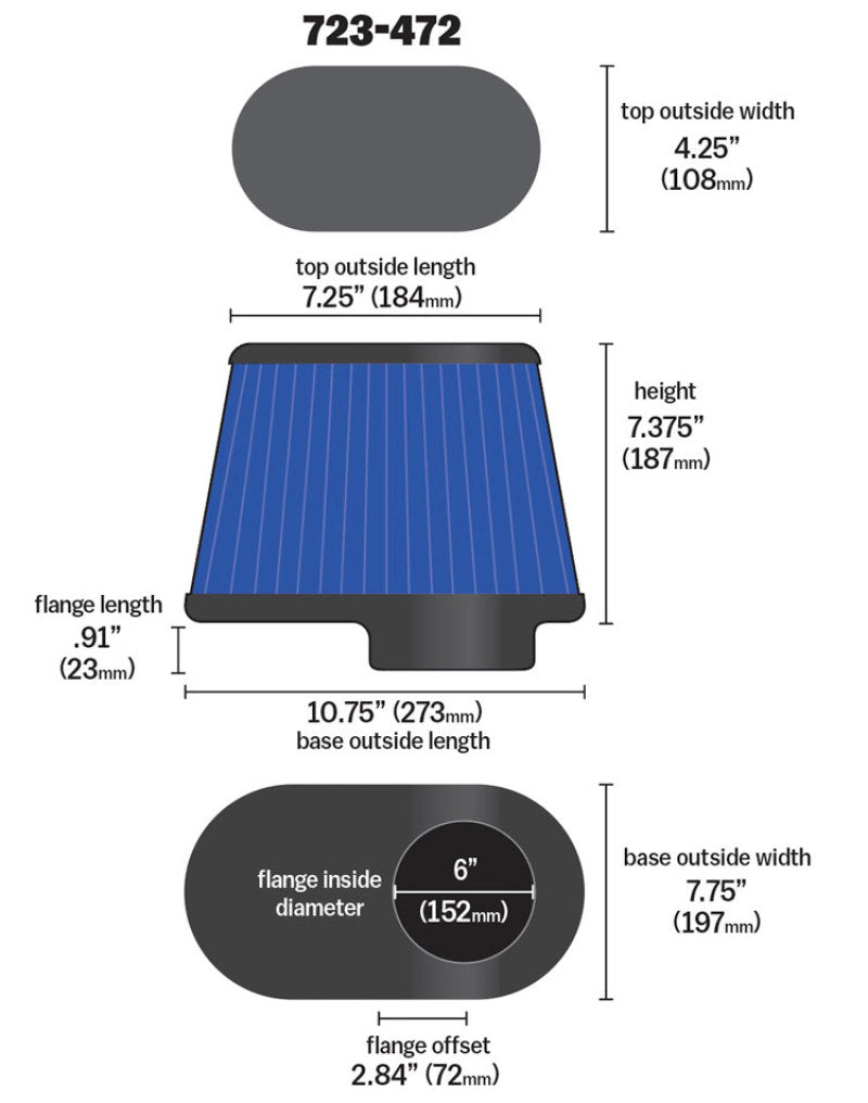 Airaid Kit Replacement Filter - DTX Performance