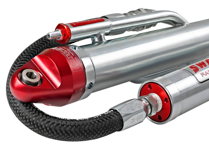 aFe Sway-A-Way 2.5 Bypass Shock 3-Tube w/ Remote Reservoir Left Side 14in Stroke - DTX Performance