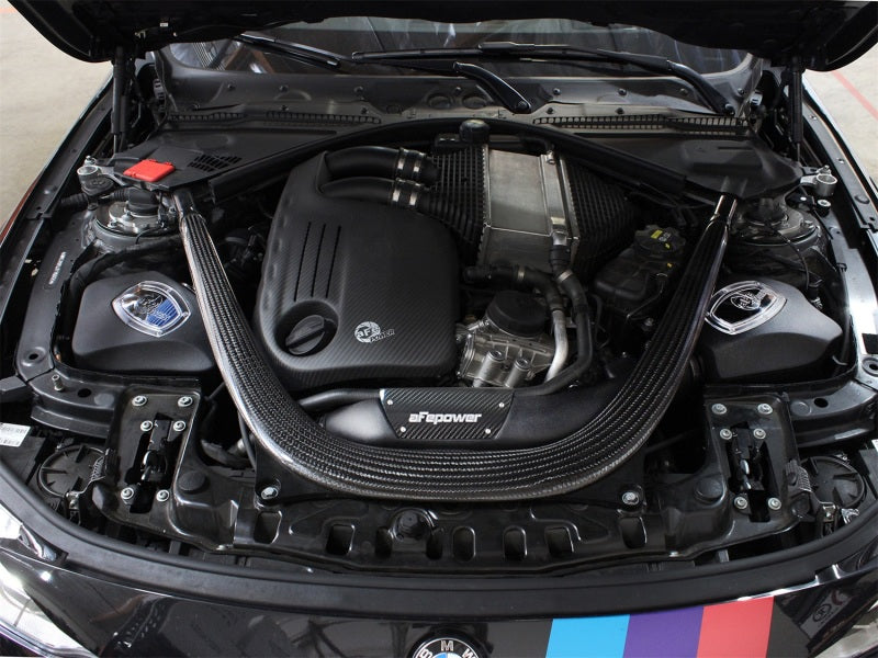 aFe Momentum Pro 5R Cold Air Intake System 15-18 BMW M3/M4 (F80/82/83) L6-3.0L (tt) S55 - DTX Performance