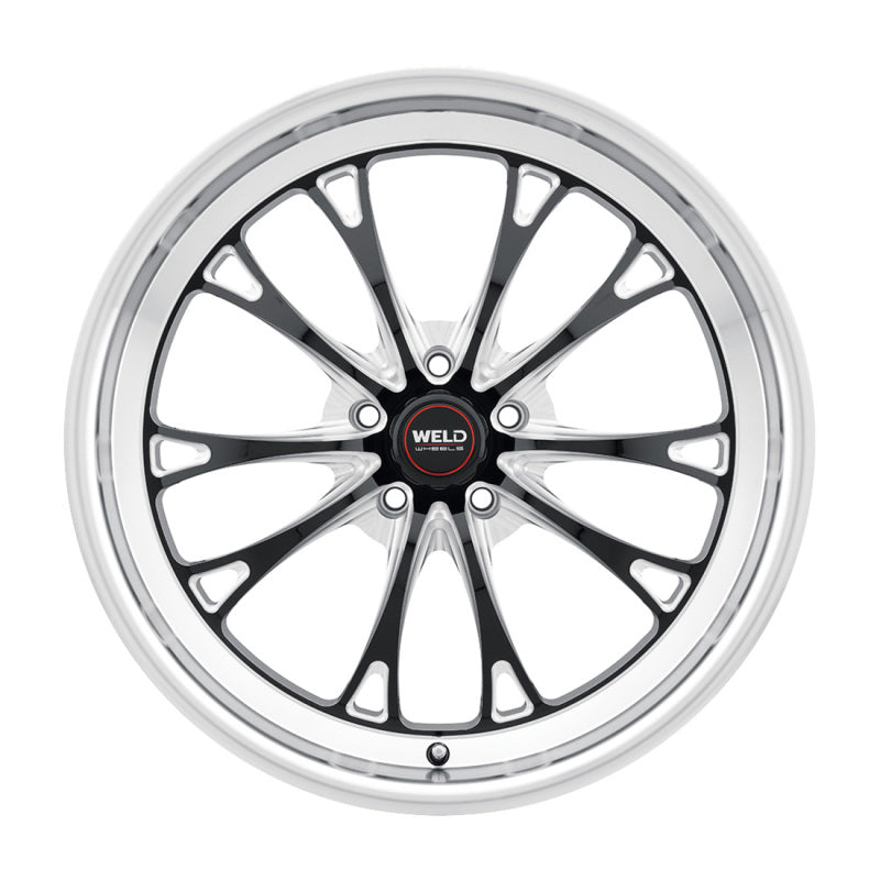 Weld S113 20X10.5 Belmont 5X120 ET38 BS7.25 Gloss Black MIL Dia 72.56 - DTX Performance