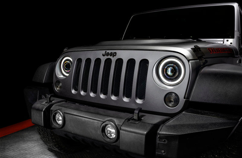 Oracle Oculus 7in Bi-LED Projector Headlights for Jeep Wrangler JK - 6000K - DTX Performance