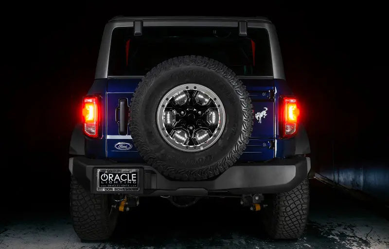 Oracle LED Illuminated Wheel Ring 3rd Brake Light - ColorSHIFT w/o Controller - DTX Performance