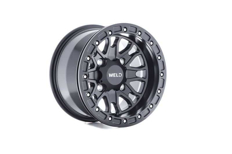 Weld UTV RF Series Raptor U500 14x8 Raptor Beadlock 4x156 4BS Satin BLK - DTX Performance