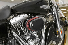 Load image into Gallery viewer, K&amp;N 00-16 Harley Davidson Street Metal Intake System Flare Black - DTX Performance