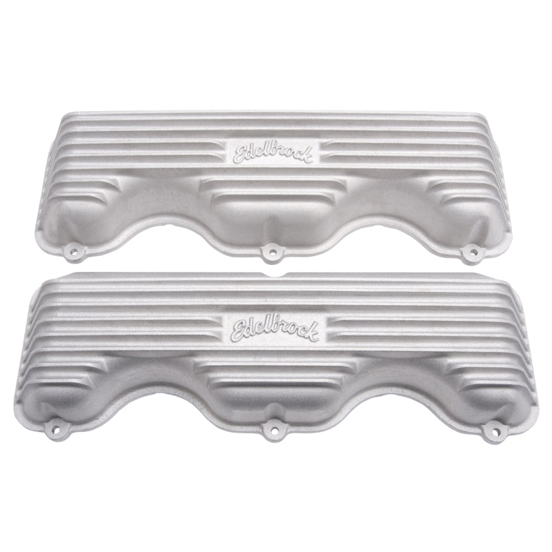 Edelbrock Valve Cover Classic Series Chevrolet W 348/409 CI V8 Satin - DTX Performance