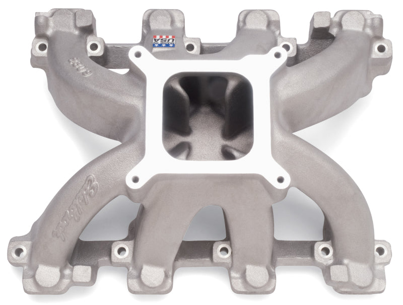 Edelbrock Intake Manifold Super Victor GM LS1 w/ Carburetor (Manifold Only) - DTX Performance