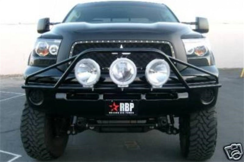 N-Fab Pre-Runner Light Bar 07-13 Toyota Tundra - Tex. Black - DTX Performance