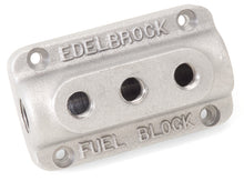 Load image into Gallery viewer, Edelbrock Fuel Block Triple As Cast - DTX Performance