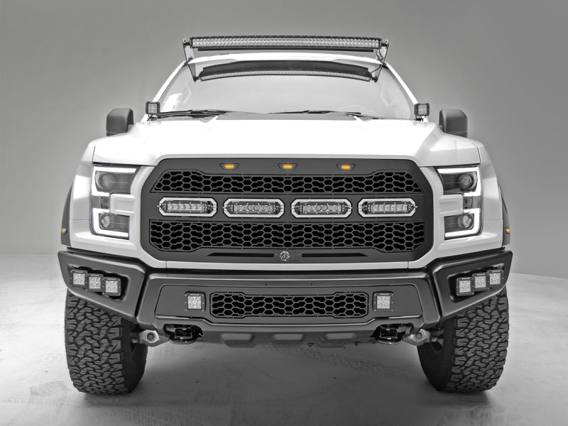 aFe 17-20 Ford Raptor w/o FFC Scorpion Grill w/ LEDs - DTX Performance