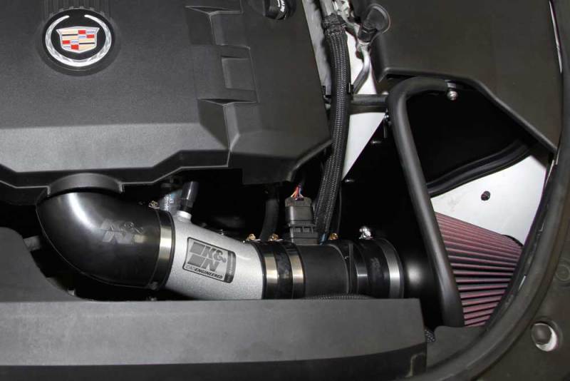 K&N 08-11 Typhoon, Cadillac CTS 3.6L,  3.6L  69 Series Typhoon Perf Intake Kit - DTX Performance