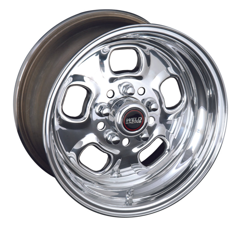 Weld Rodlite 15x6 / 5x4.5 & 5x4.75 BP / 3.5in. BS Polished Wheel - Non-Beadlock - DTX Performance