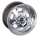 Weld Rodlite 15x6 / 5x4.5 & 5x4.75 BP / 3.5in. BS Polished Wheel - Non-Beadlock