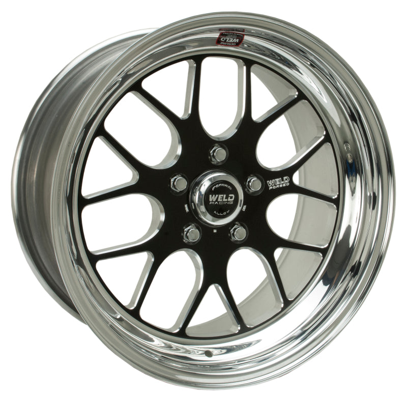 Weld S77 18x10 / 5x4.5 BP / 4.2in. BS Black Wheel (Low Pad) - Non-Beadlock - DTX Performance